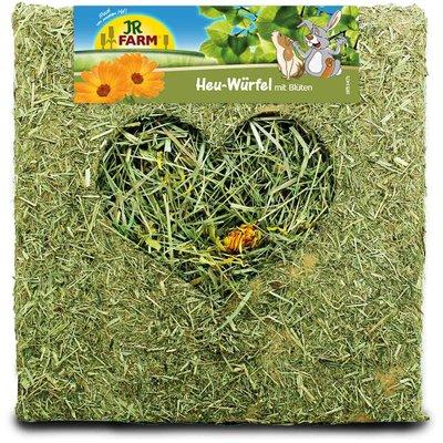 JR Farm Heu-Würfel groß mit Blüten 450g JR Farm Heu-Würfel groß mit Blüten 450g