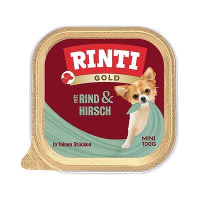 Rinti Gold Mini feine Stückchen von Hirsch & Rind Rinti Gold Mini feine Stückchen von Hirsch & Rind