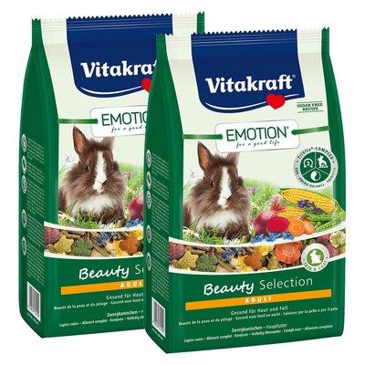 Vitakraft Emotion Beauty Selection Adult Zwergkaninchen 2x1,5kg Vitakraft Emotion Beauty Selection Adult Zwergkaninchen 2x1,5kg