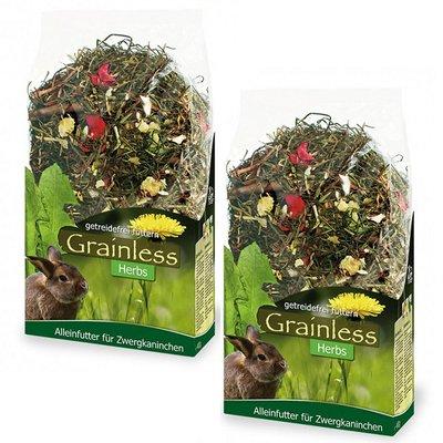 JR Farm Grainless Herbs Zwergkaninchen 5 kg + 950g Sparpack JR Farm Grainless Herbs Zwergkaninchen 5 kg + 950g Sparpack