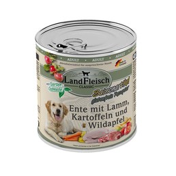 LandFleisch Dog Classic Ente mit Lamm &amp; Wildapfel