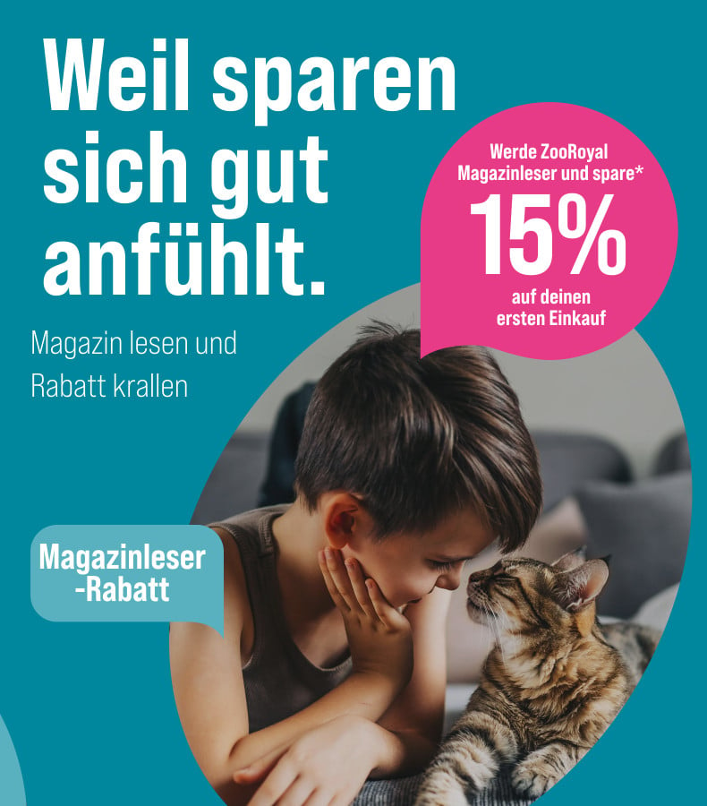 15% Rabatt für ZooRoyal Magazinleser