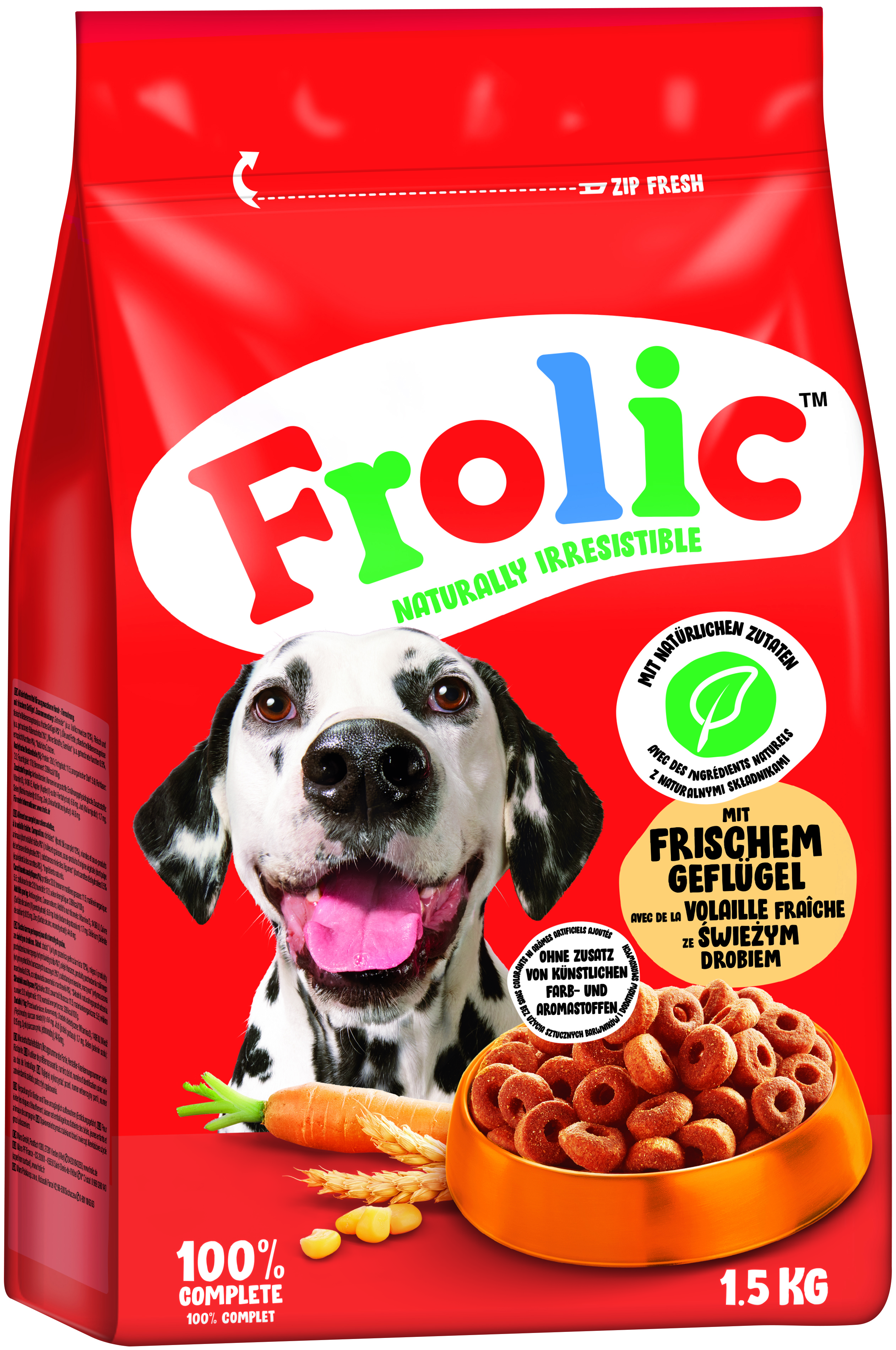 Frolic Beutel Geflügel 1,5kg