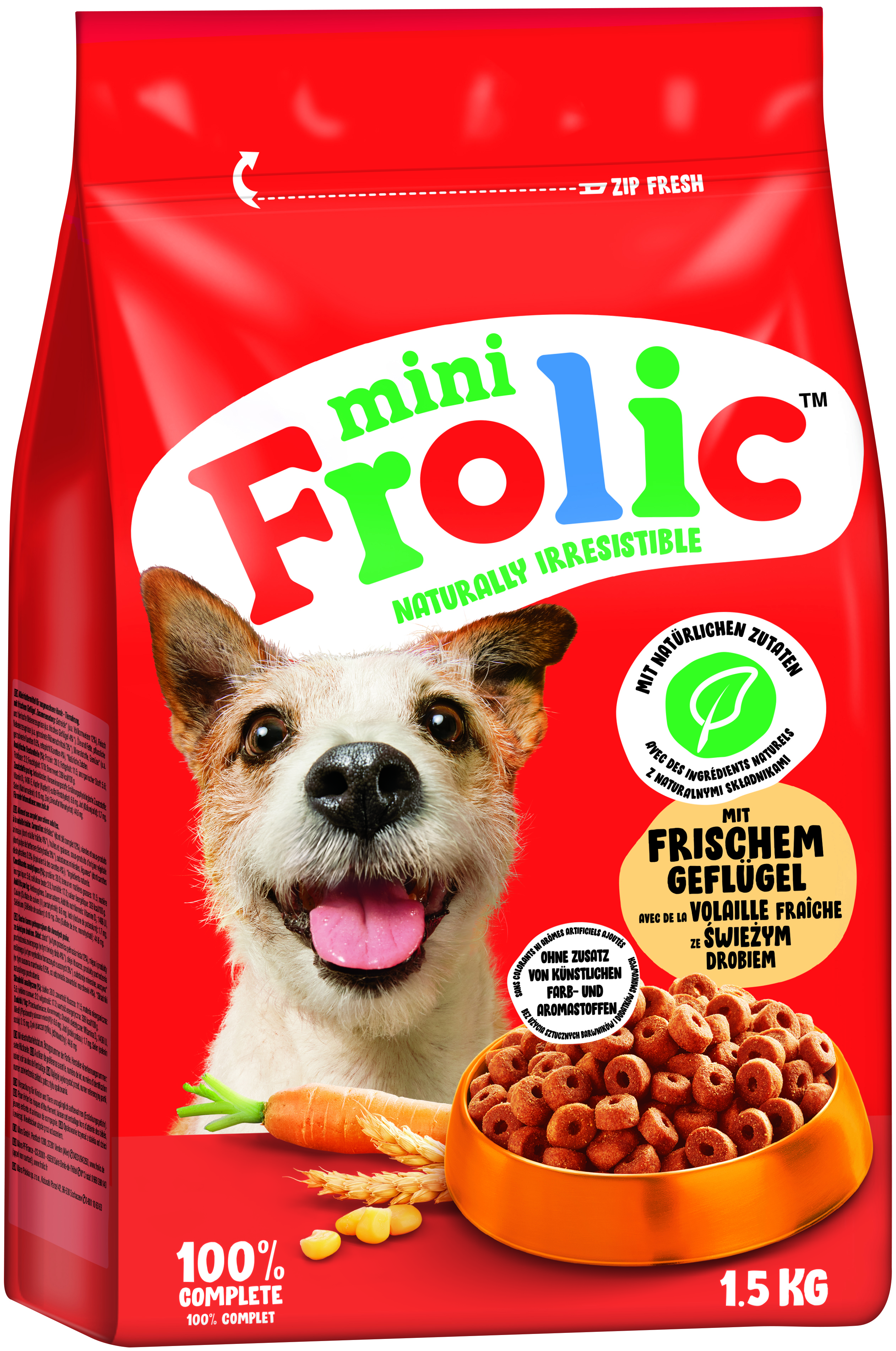 Frolic Mini Beutel Geflügel 1,5 kg