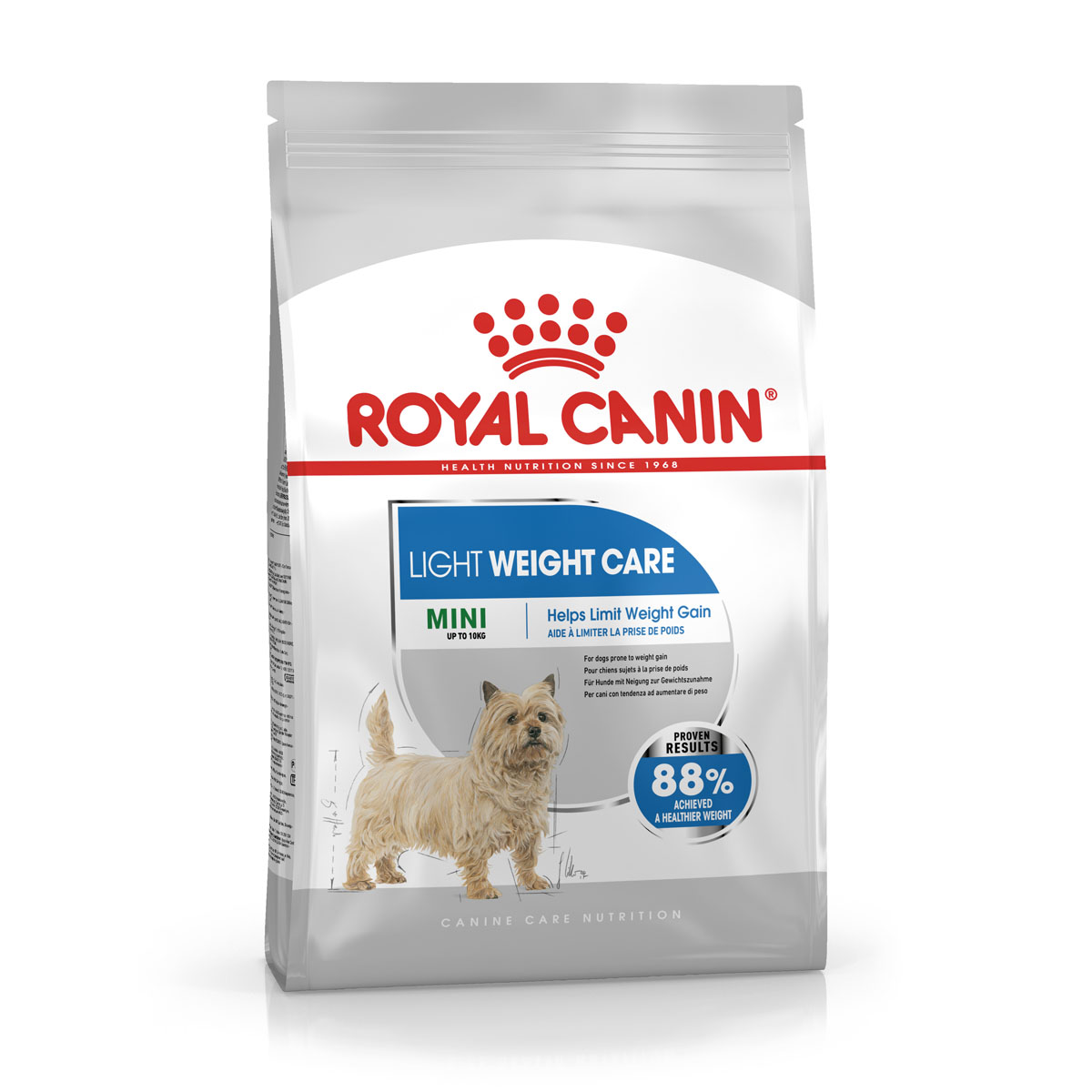 ROYAL CANIN LIGHT WEIGHT CARE MINI Trockenfutter für zu Übergewicht neigenden Hunden 3kg