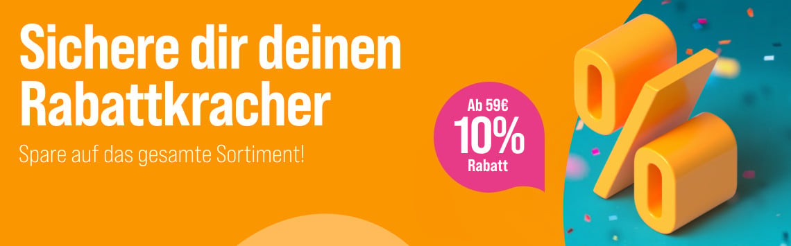 10% auf alles!