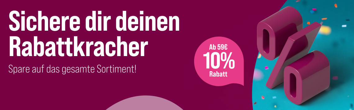 10% auf alles!