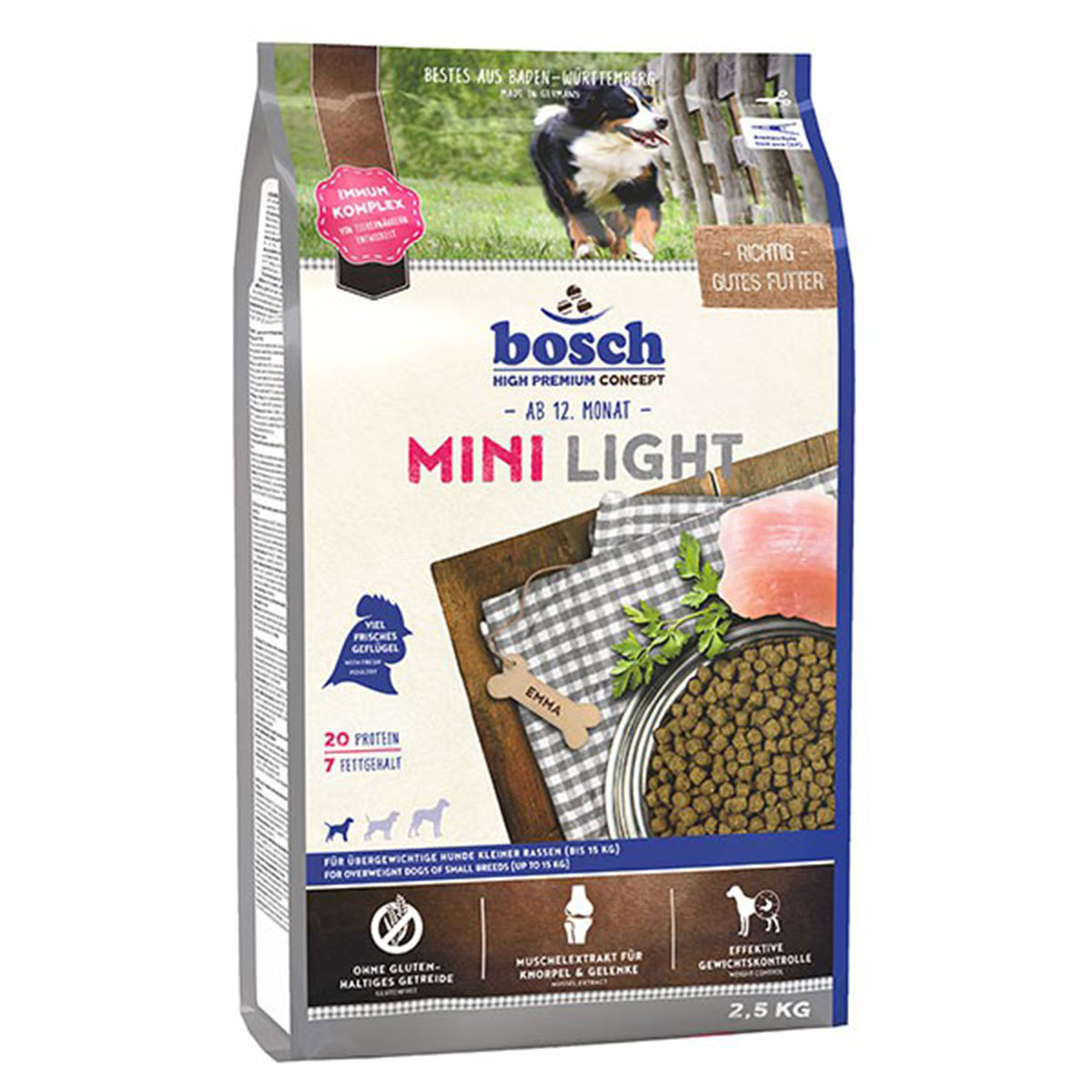 Bosch Hundefutter Mini Light 2,5kg