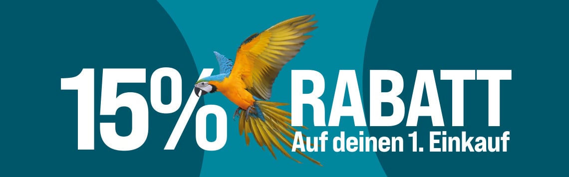 15% auf den ersten Einkauf