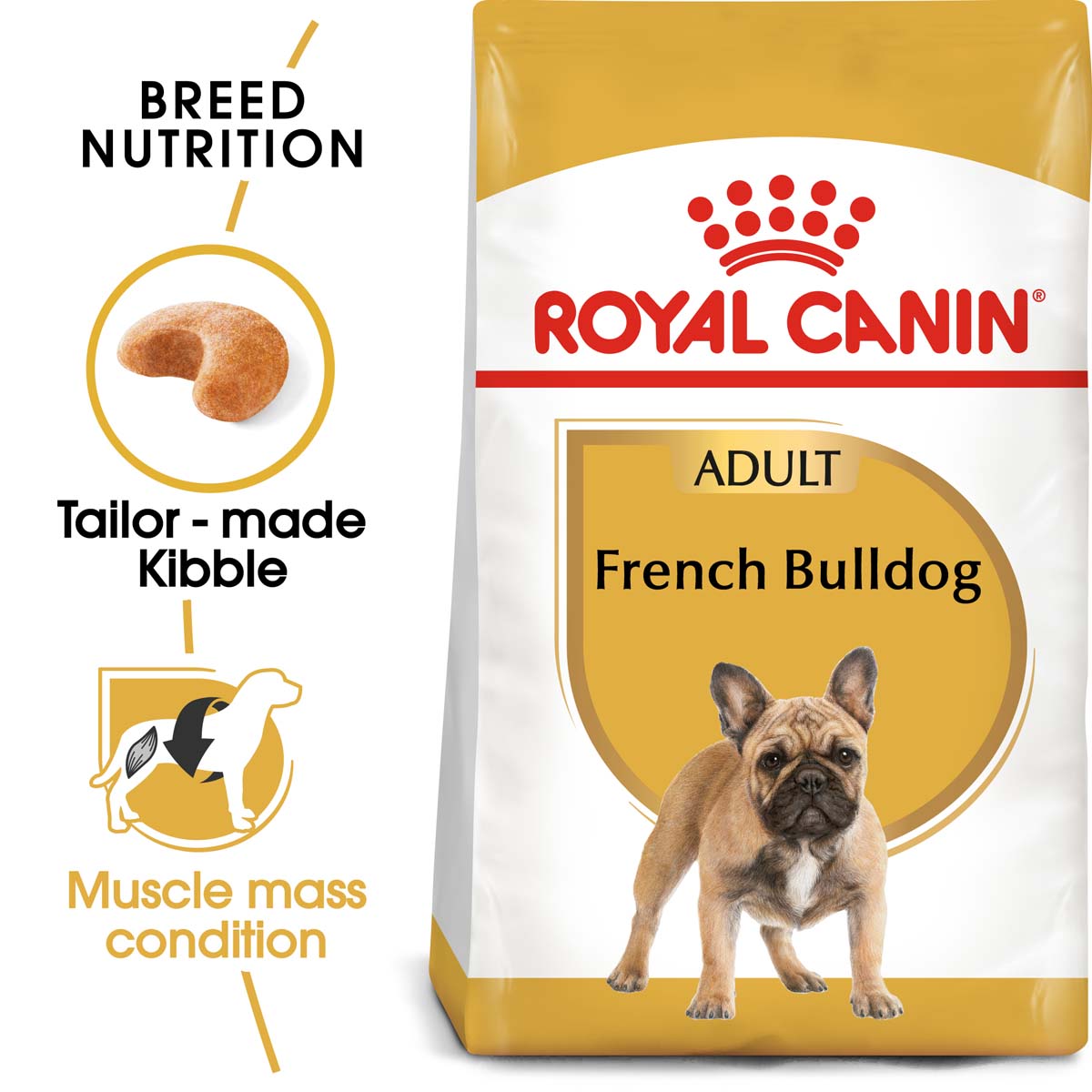 ROYAL CANIN French Bulldog Adult Hundefutter trocken für Französische Bulldoggen 3kg