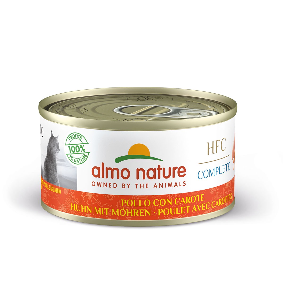 Almo Nature HFC complete Huhn mit Möhren 24x70g