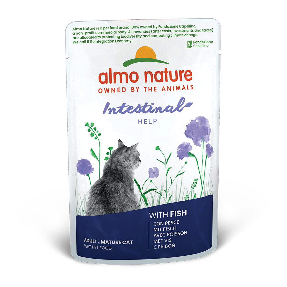 Almo Nature Holistic Digestive Help ryba 30 × 70 g