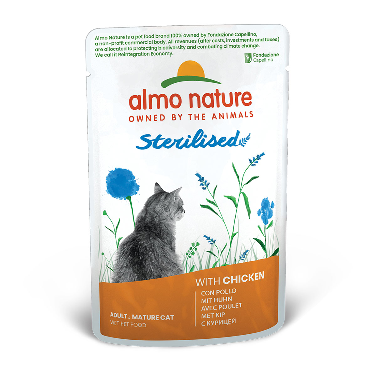 Almo Nature Holistic Sterilised kuře 30 × 70 g