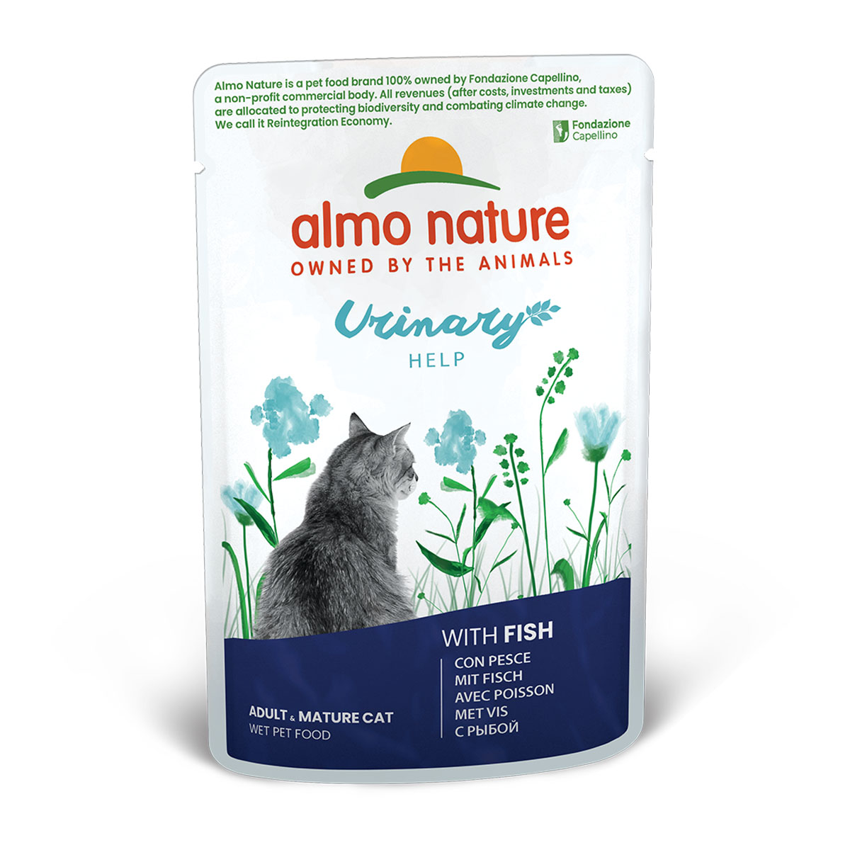 Almo Nature Holistic Urinary Help ryba 30 × 70 g