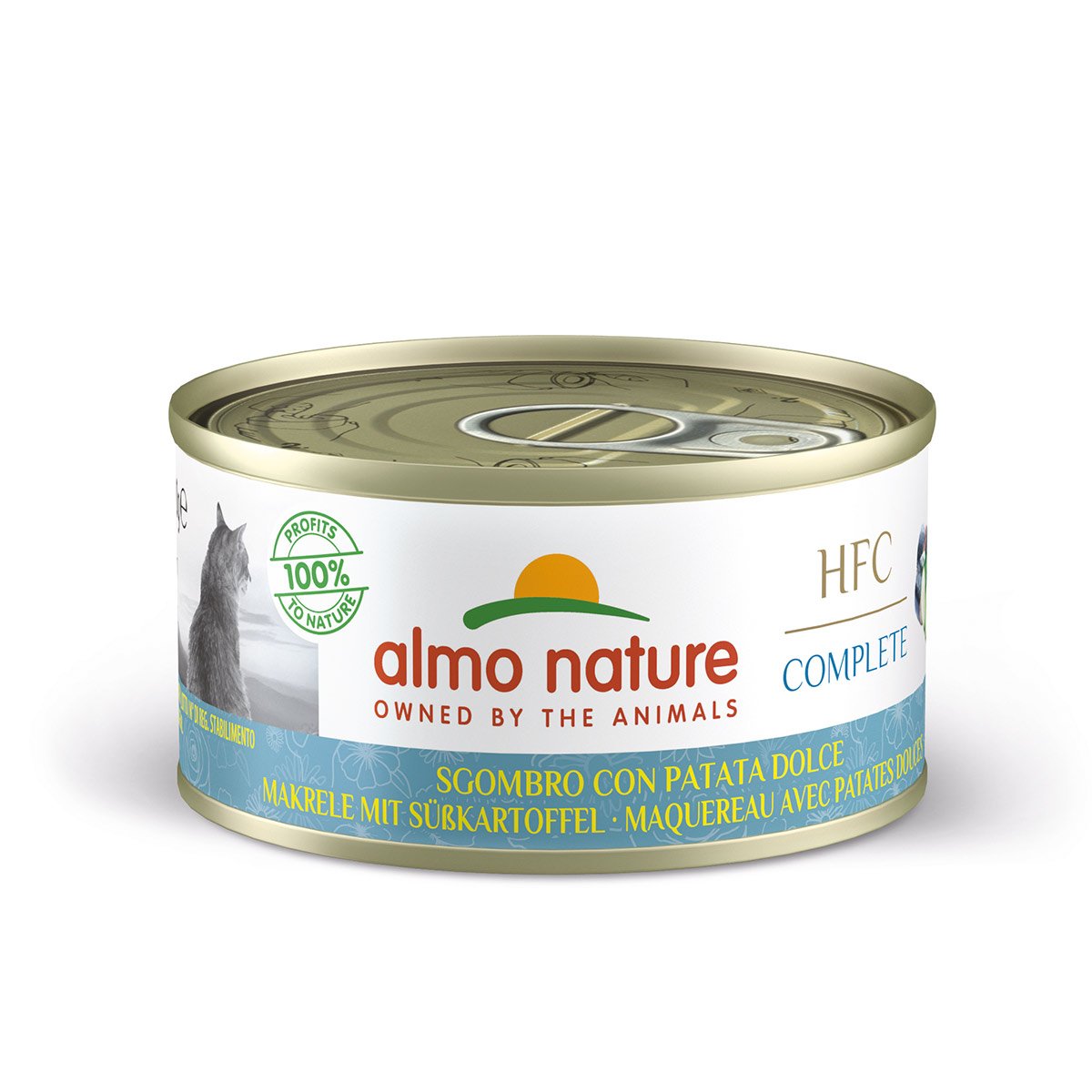 Almo nature HFC complete Makrele mit Süßkartoffeln 24x70g