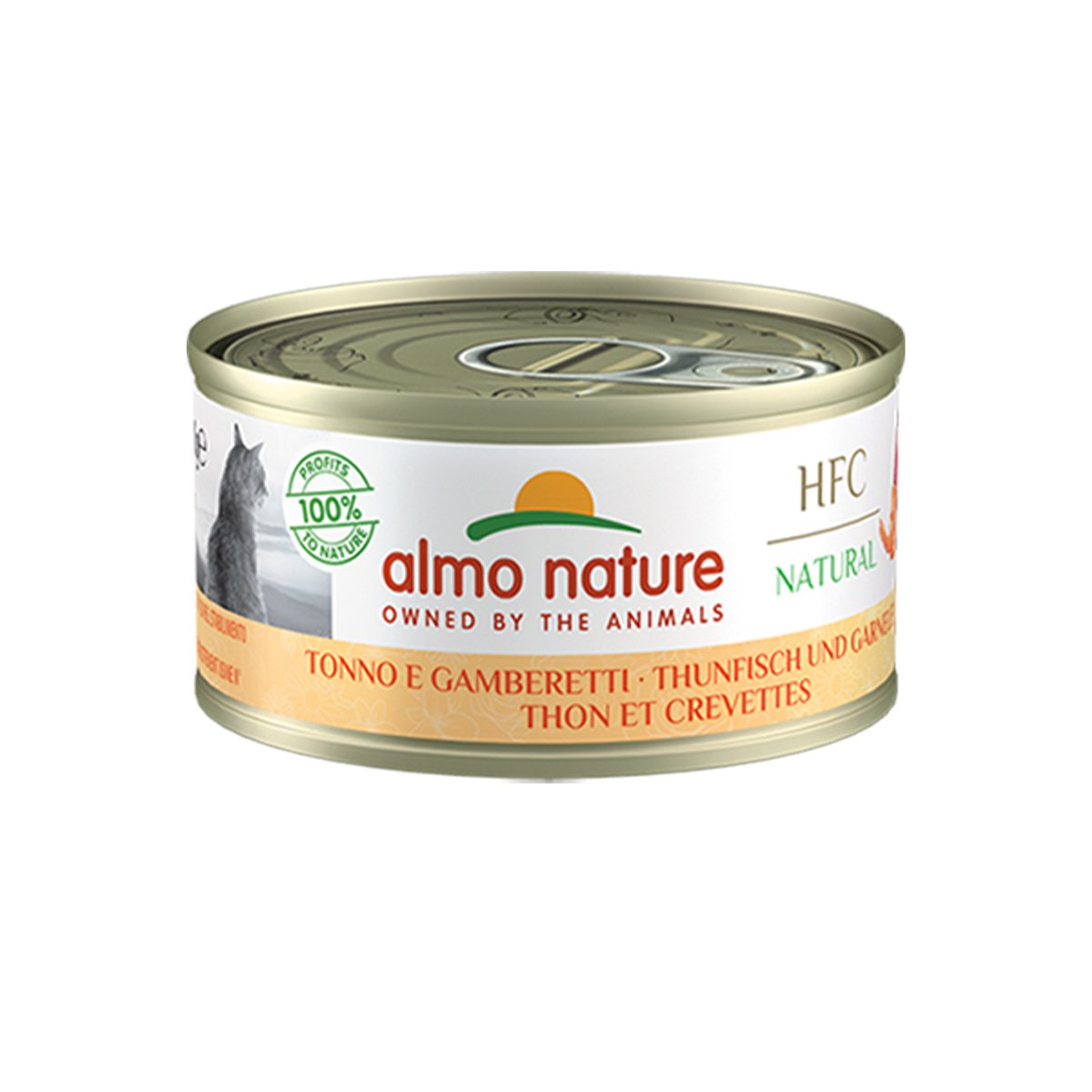 Almo Nature HFC Natural Megapack Thunfisch und Garnelen 24x70g