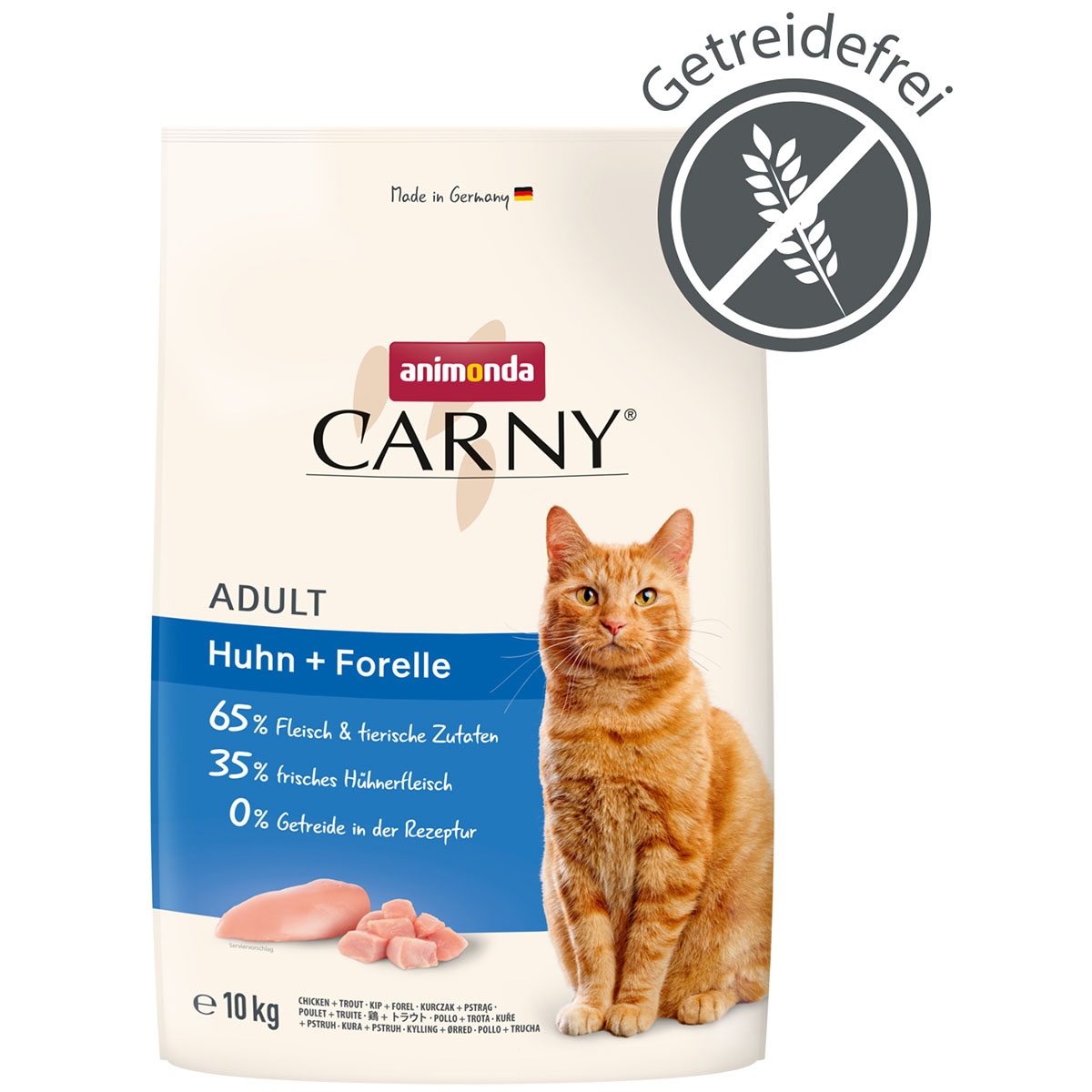 animonda Carny Adult Huhn + Forelle 10kg