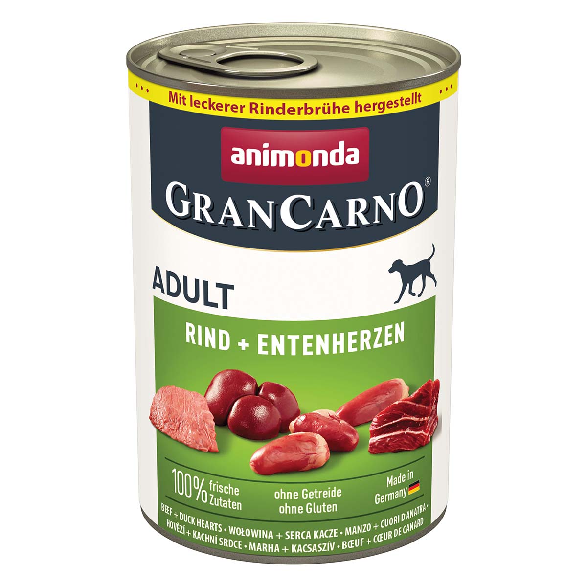 animonda GranCarno Adult Rind und Entenherzen