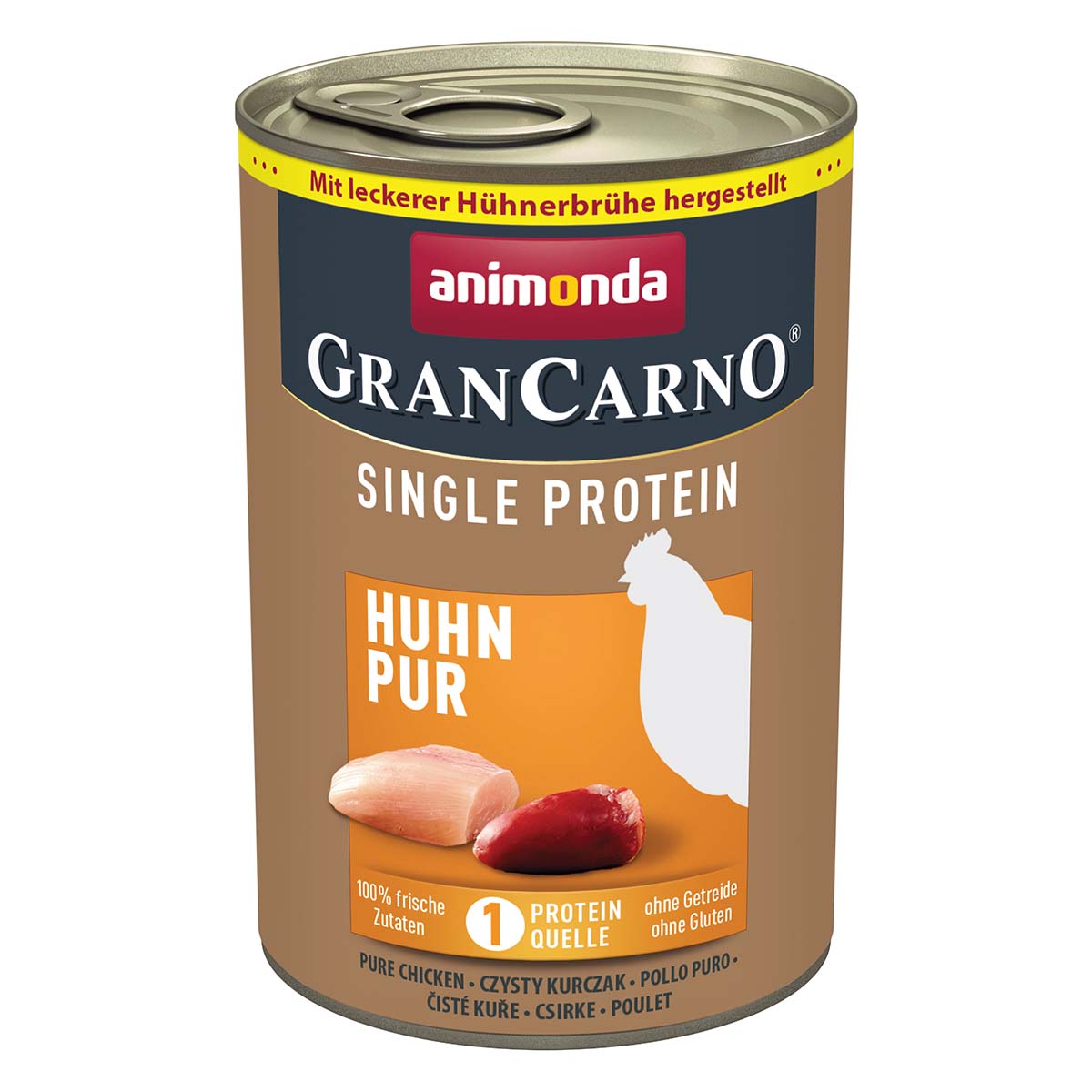 animonda GranCarno single protein Huhn pur 6x400g