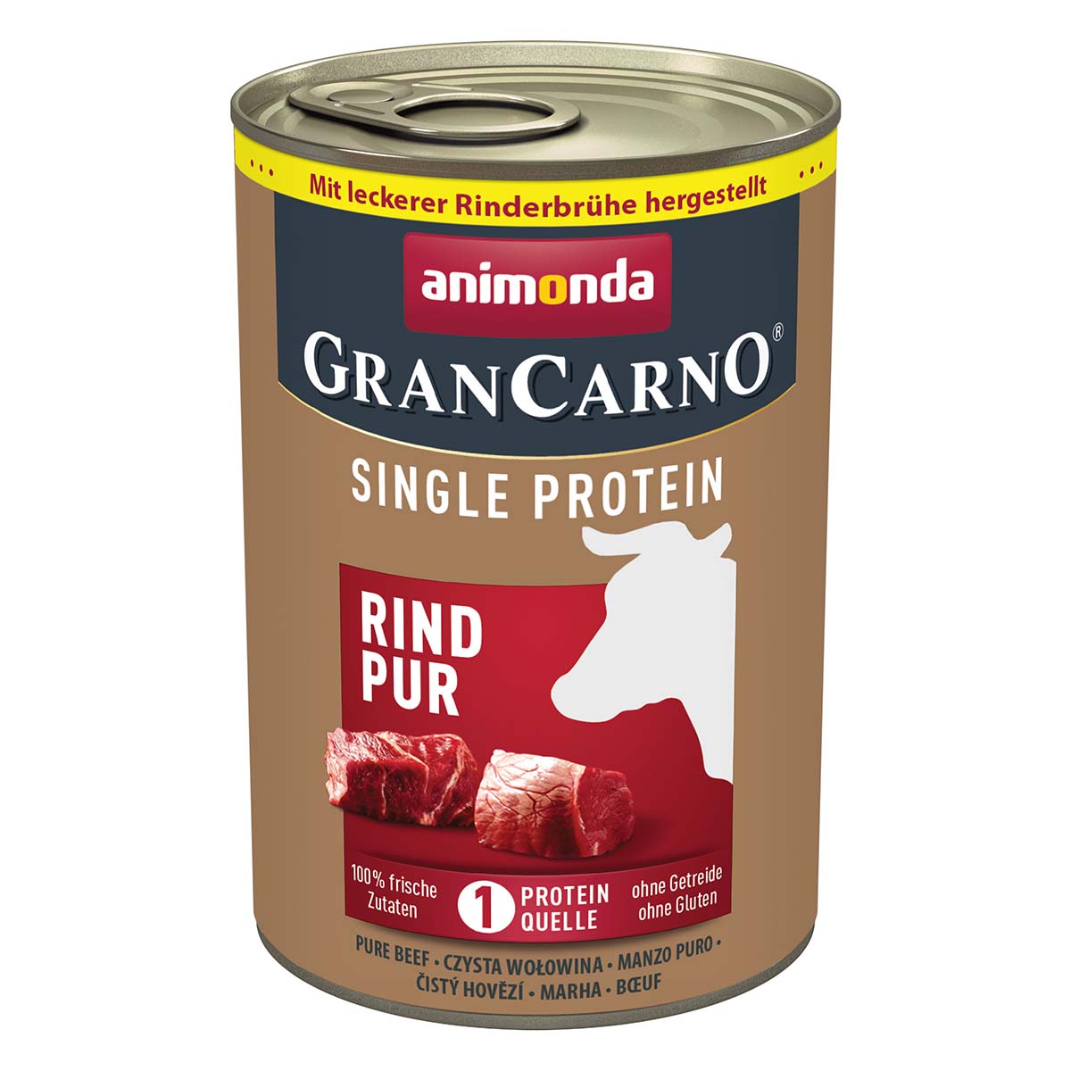 animonda GranCarno single protein Rind pur 6x400g