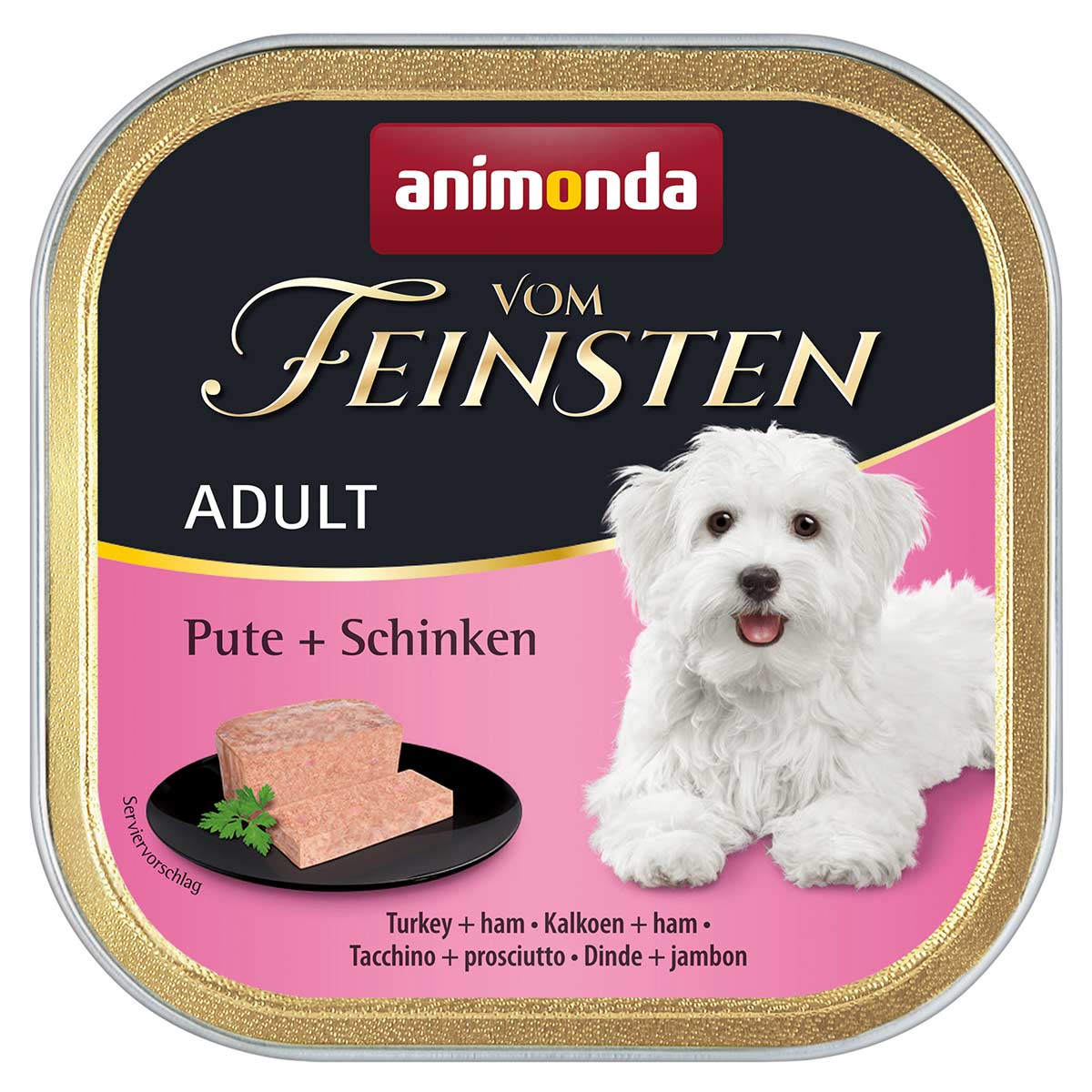 Animonda Vom Feinsten Adult krůta a šunka 22x150g