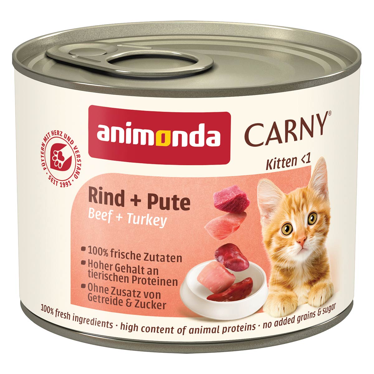 animonda Carny Kitten Rind + Pute
