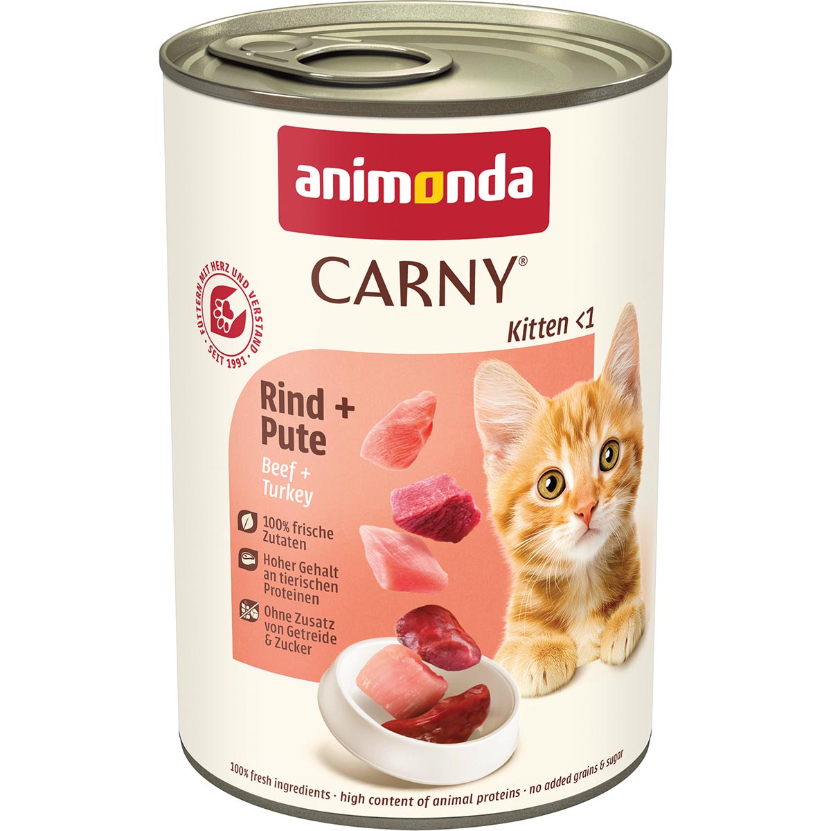 animonda Carny Kitten Rind + Pute