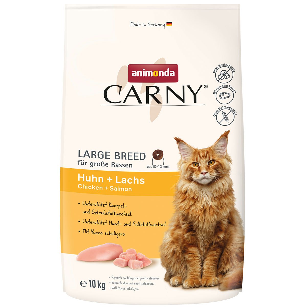 animonda Carny Adult Large Breed Huhn + Lachs 10 kg