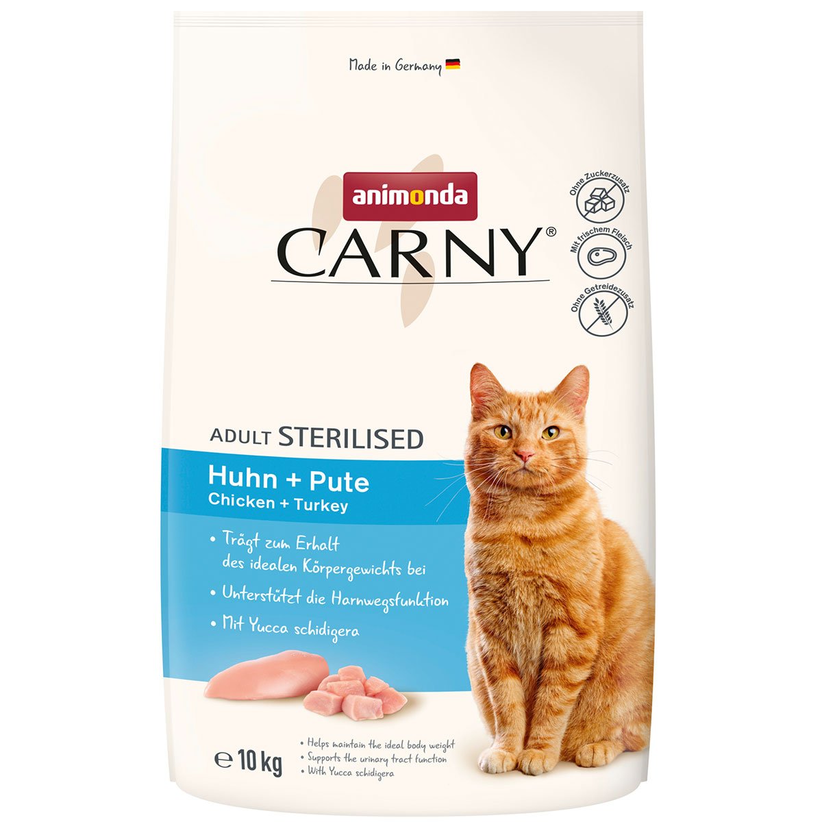 animonda Carny Adult Sterilised Huhn + Pute 10 kg