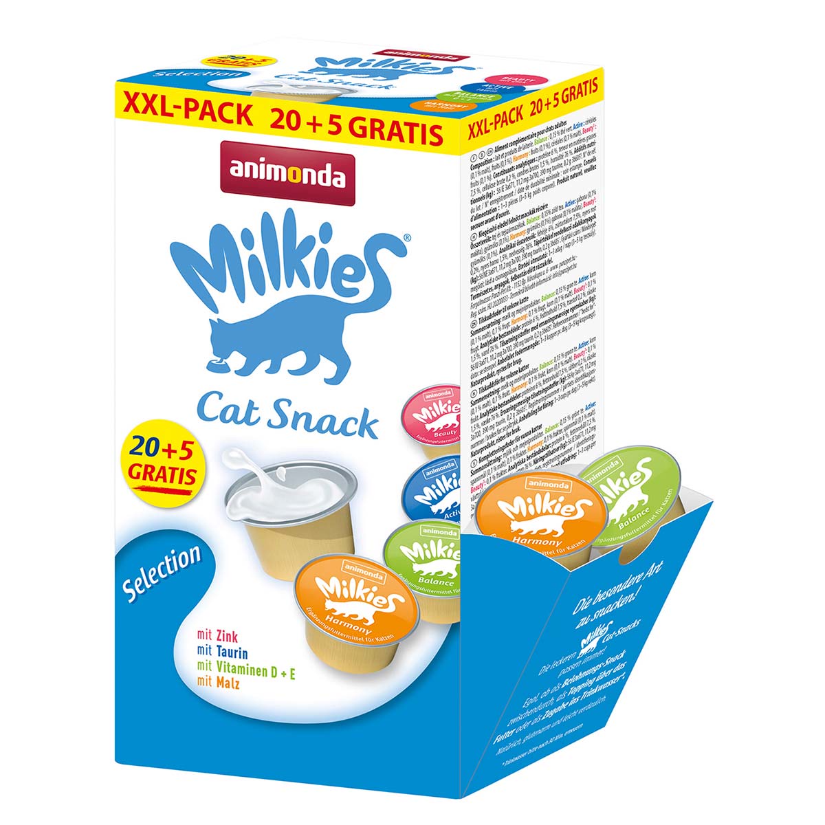 animonda Milkies Selection Cups 20+5 zdarma 25 × 15 g