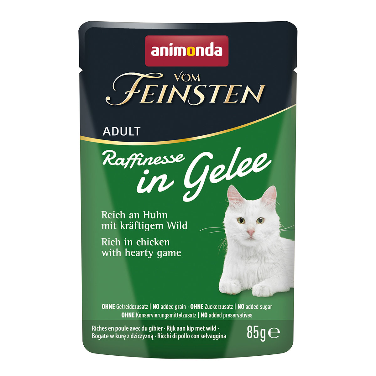 animonda vom Feinsten Raffinesse Gelee Huhn und Wild 24x85g