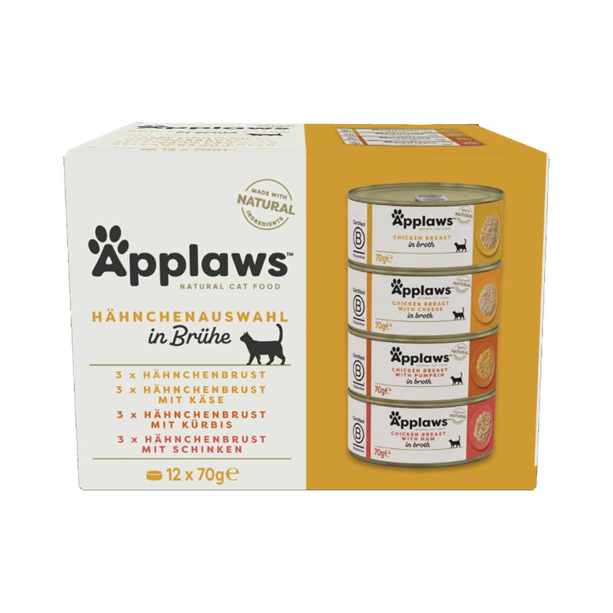 Applaws Cat Chicken Collection 12x70g