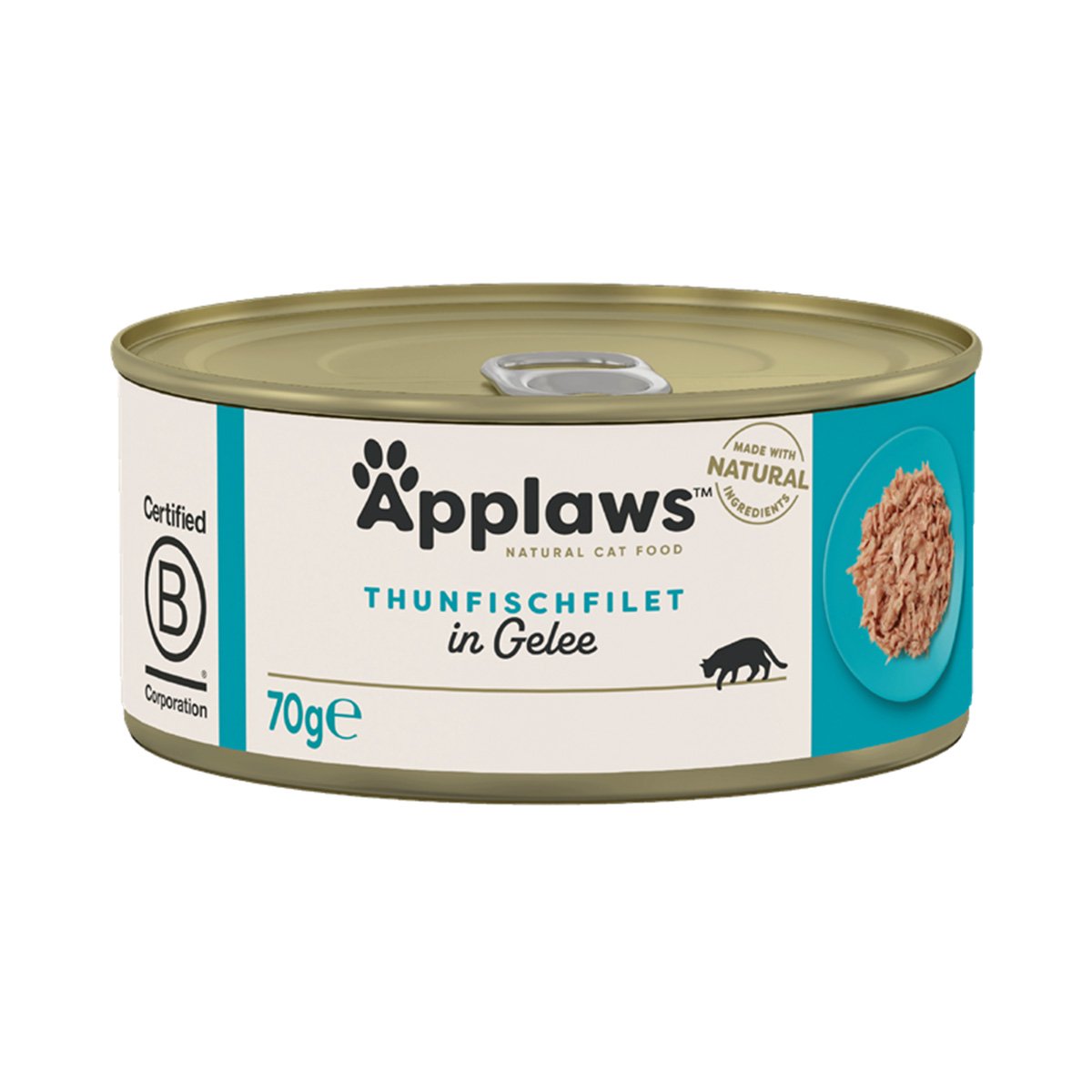 Applaws Cat glutenfreies Thunfischfilets 24x70g