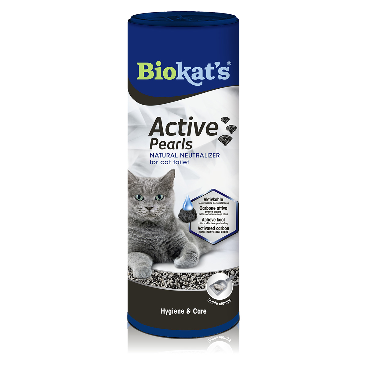 Active pearls Biokat's uhlí do WC 700ml