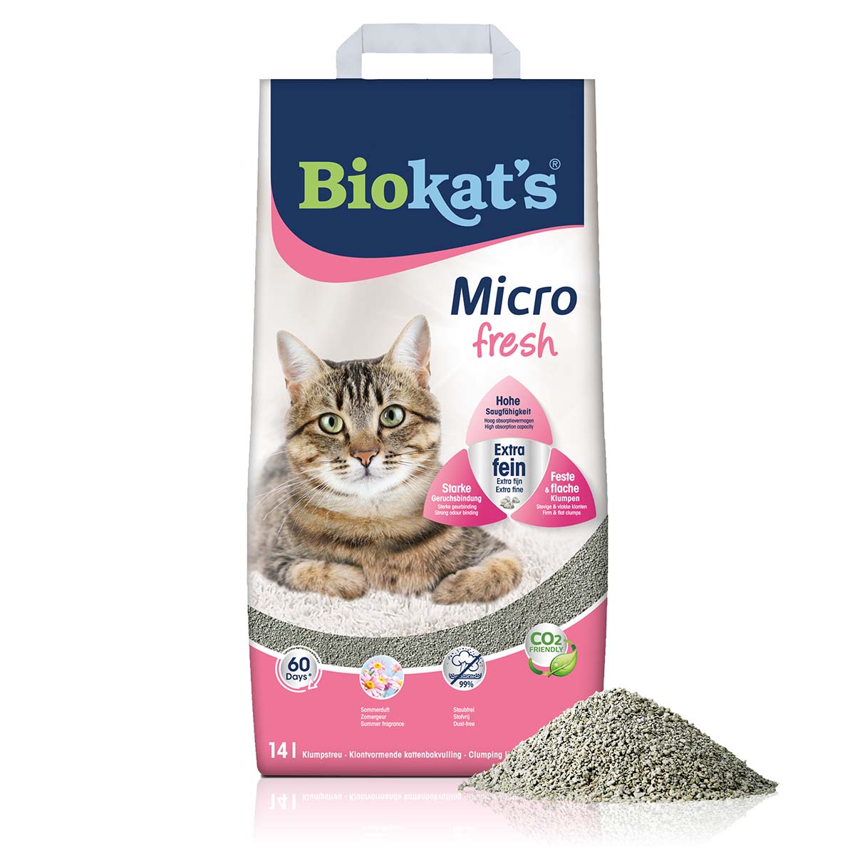 Podestýlka Biokat's Micro Fresh 14L