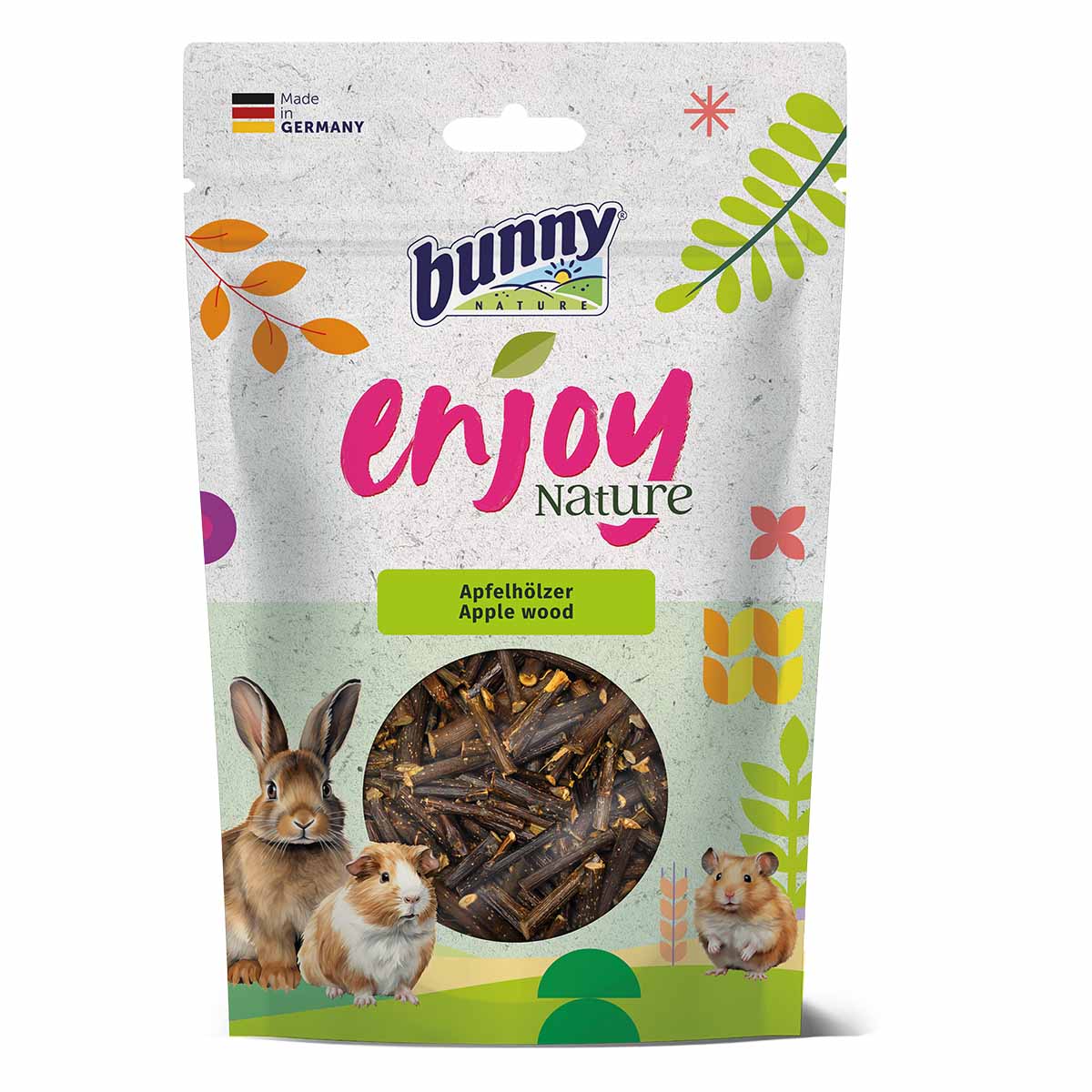 Bunny EnjoyNature Apfelhölzer 100g