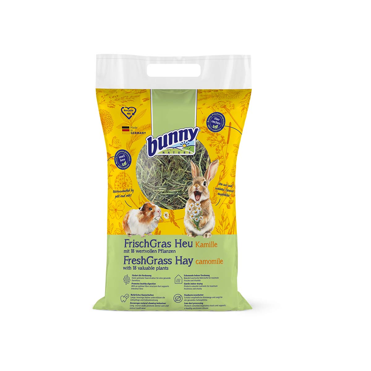Bunny Allgäuer FrischGras Heu mit Kamille 500g