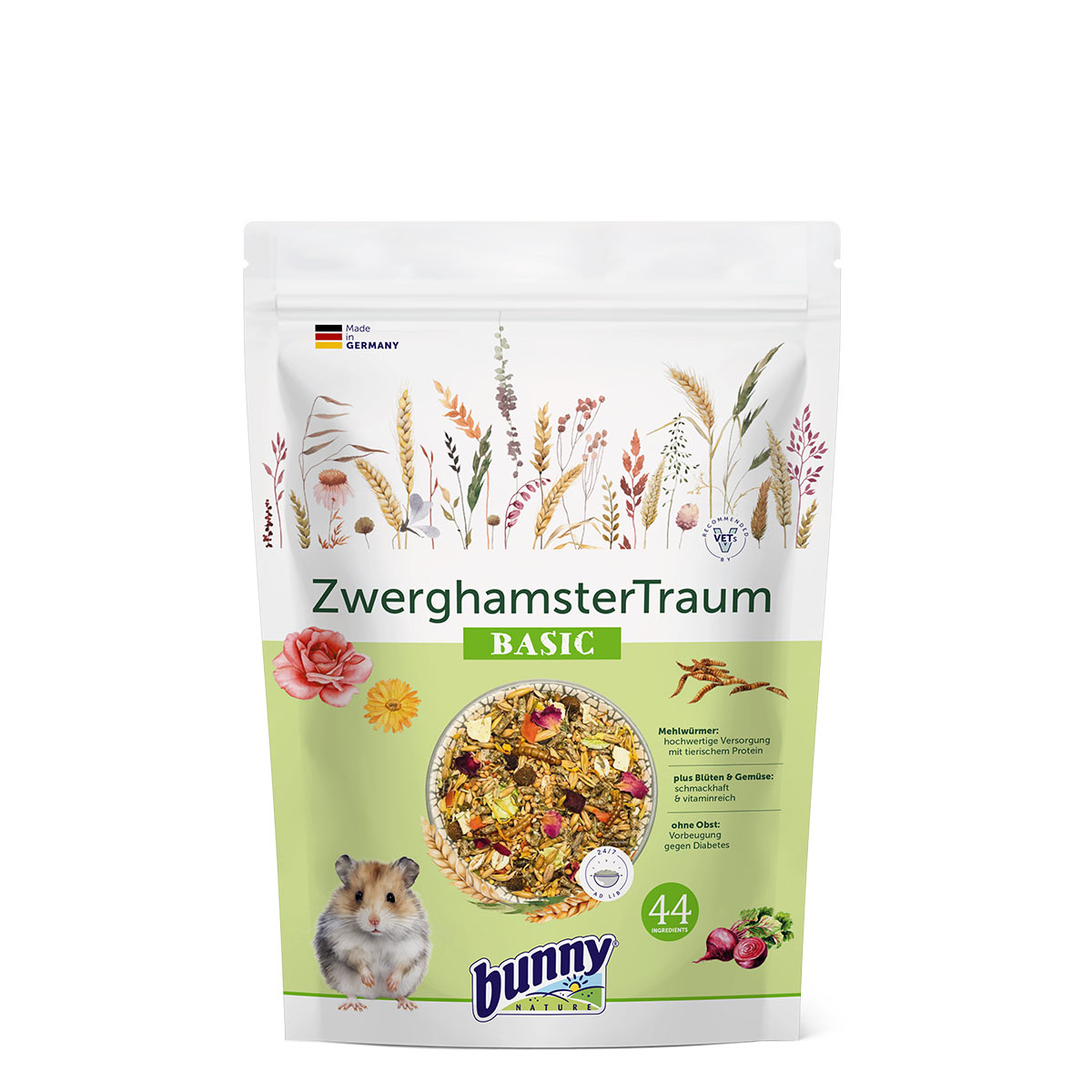 Bunny ZwerghamsterTraum Basic 600 g 600g