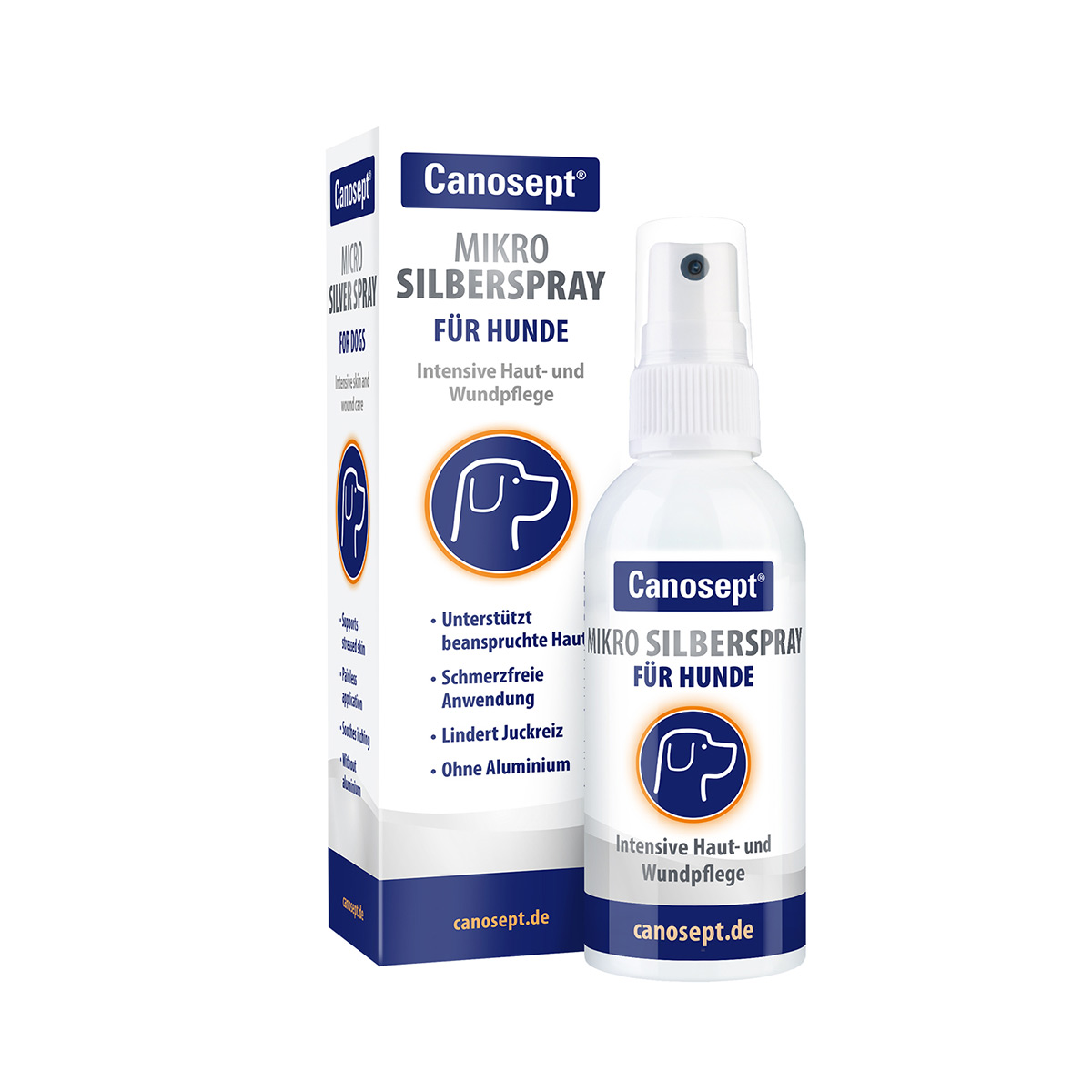 Canosept Mikro Silberspray für Hunde 75ml