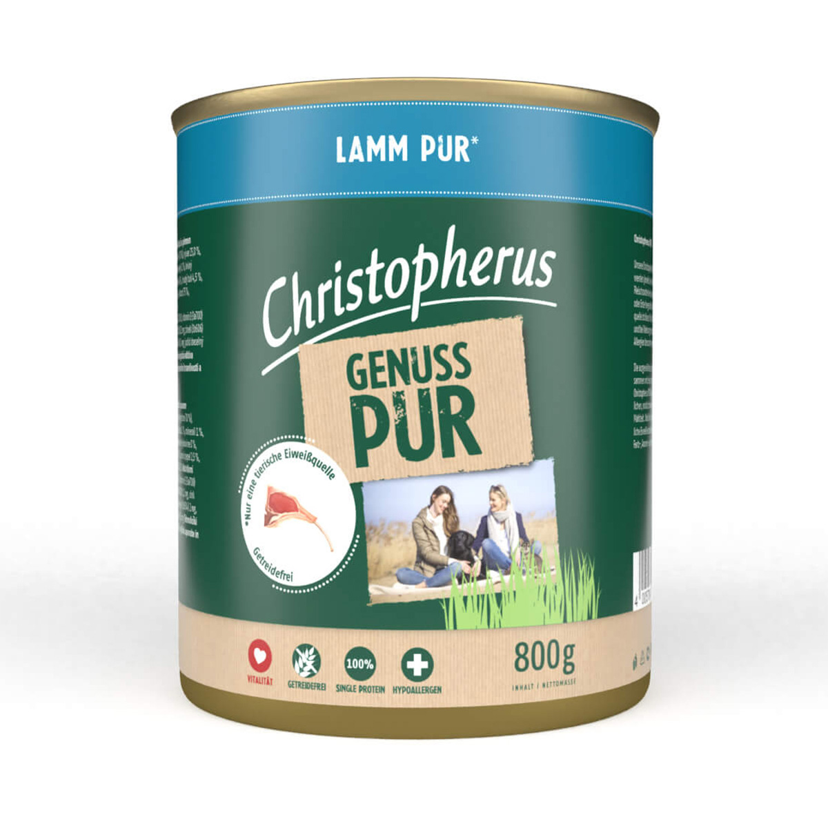 Levně Christopherus Pur – jehněčí maso 12 × 800 g
