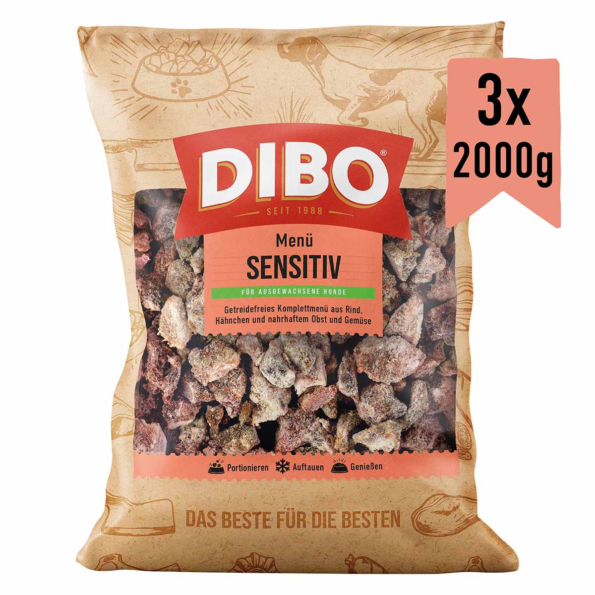 DIBO Frostfutter Menü Sensitiv