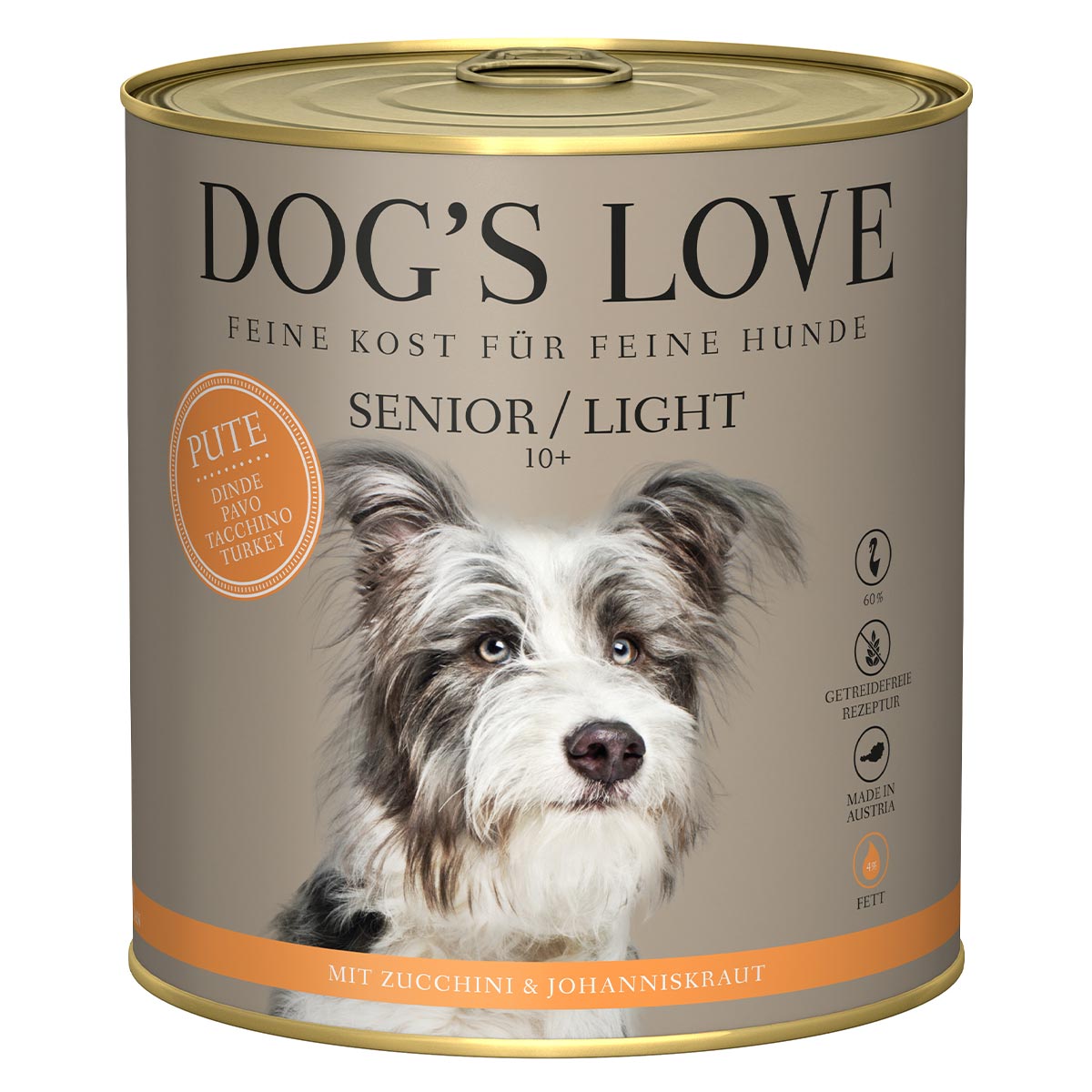 Dog's Love Senior Pute