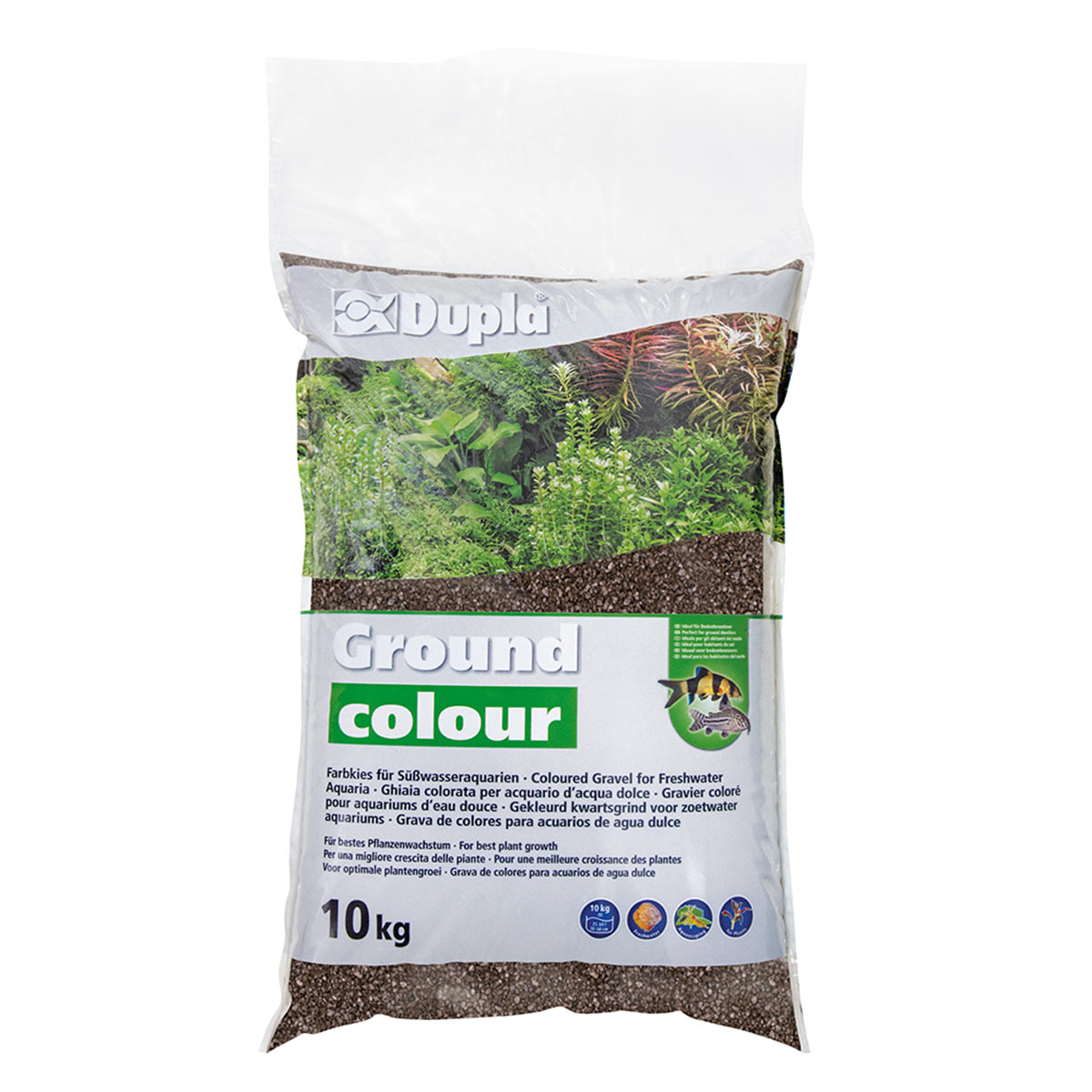 Dupla Ground colour Brown Chocolate 1-2mm, 10kg