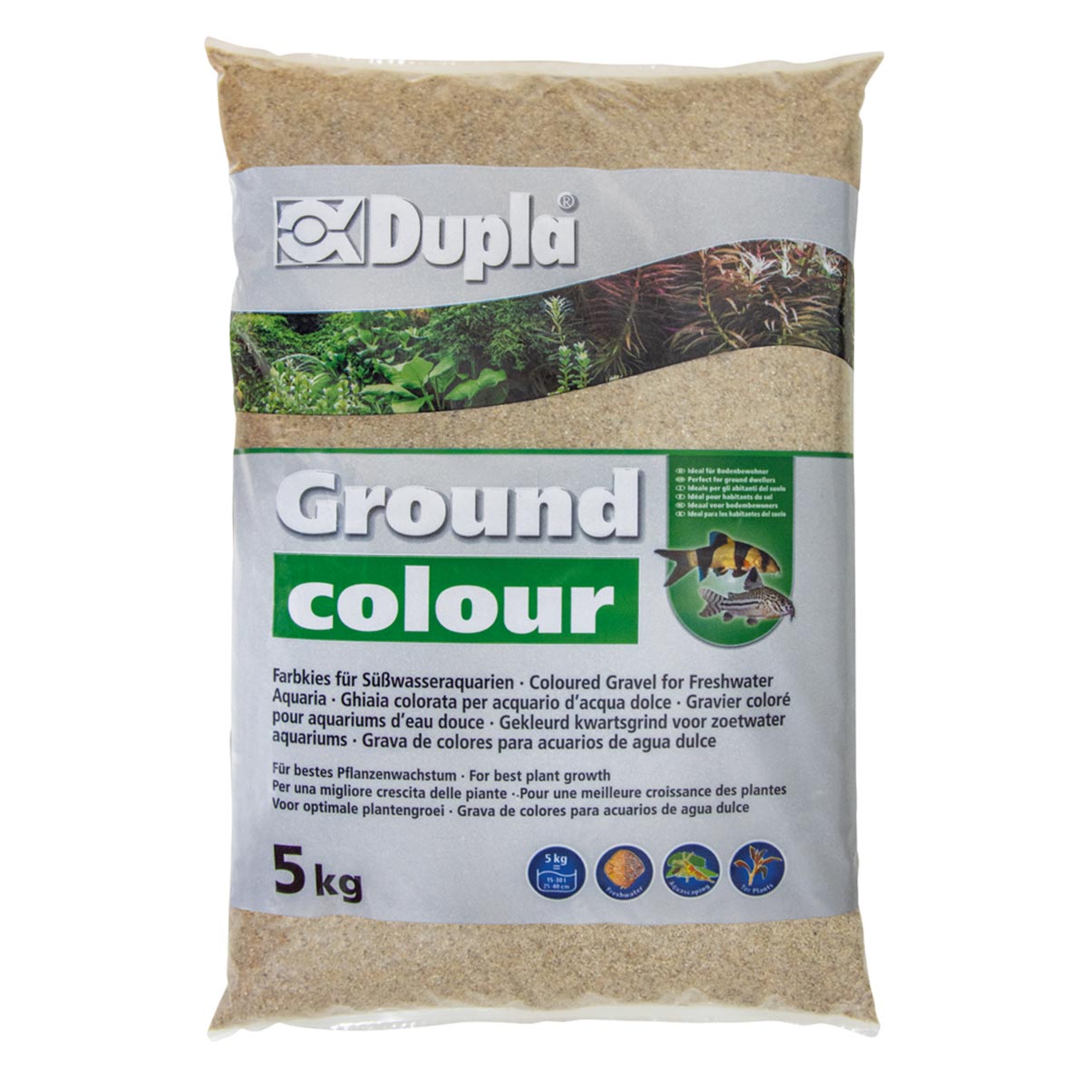 Dupla Ground colour River Sand 0,4-0,6mm 5kg