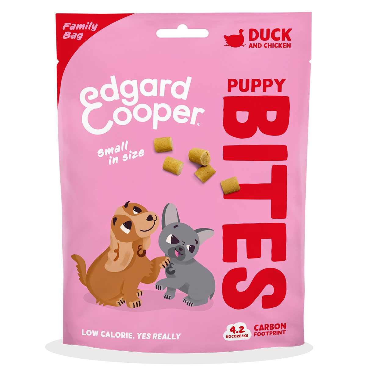 Erdgard&amp;Cooper Bites Ente u. Huhn Family Pack 120g