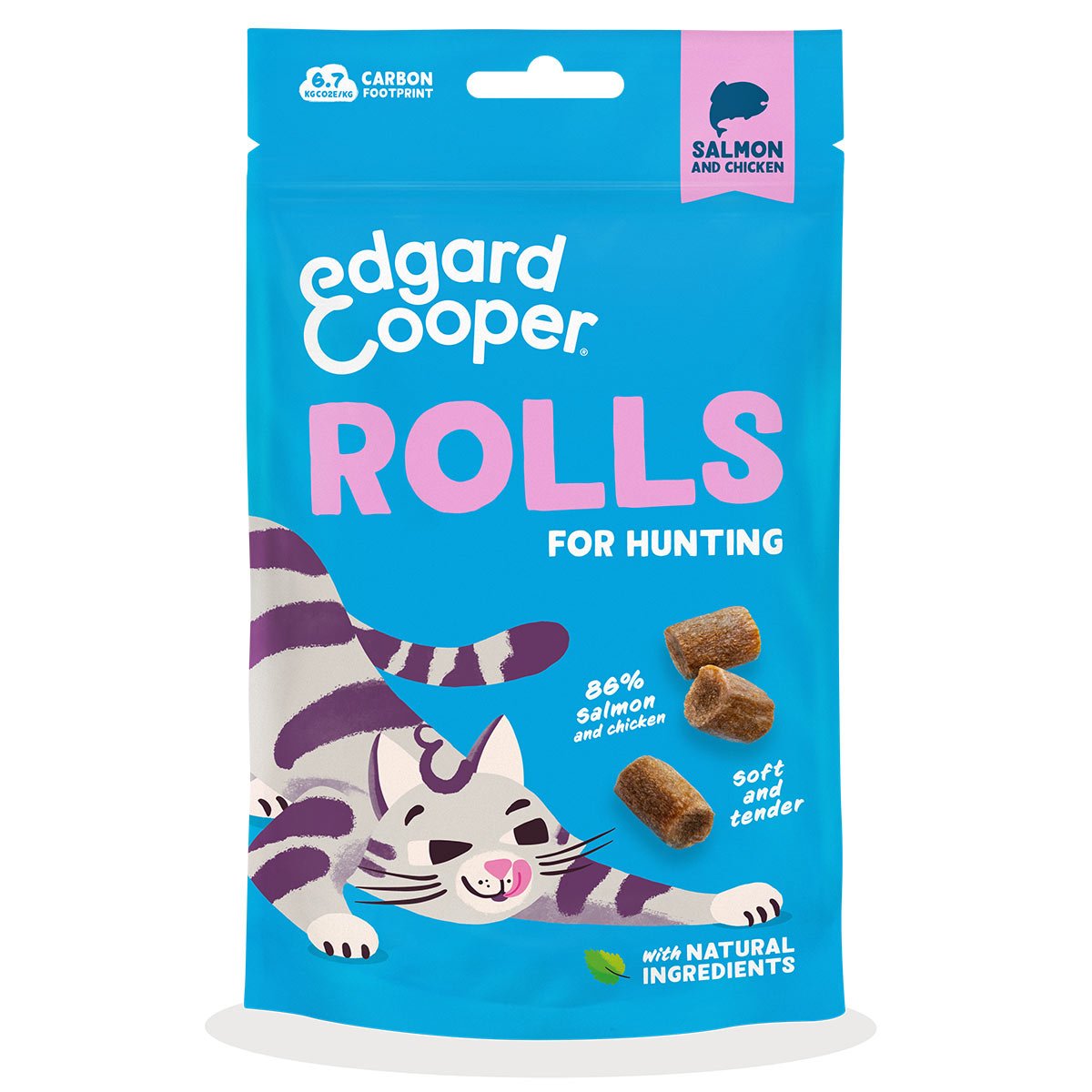 Edgard & Cooper Rolls Lachs & Huhn 45 g