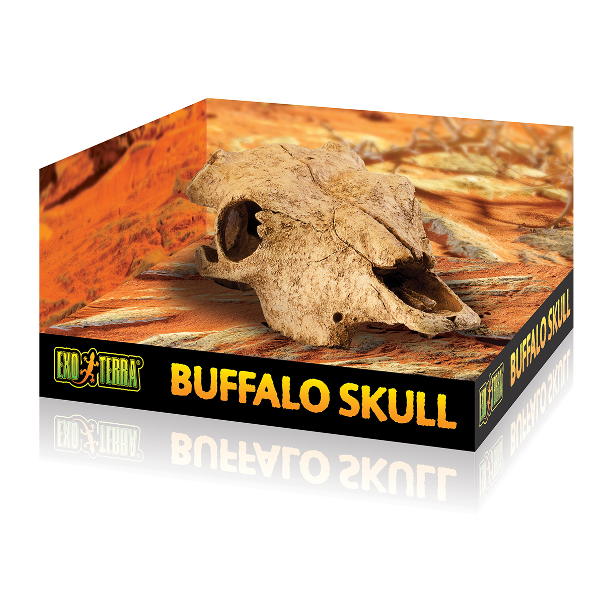 Exo Terra Buffalo Skull Terrarium Dekoration | Rückläufer