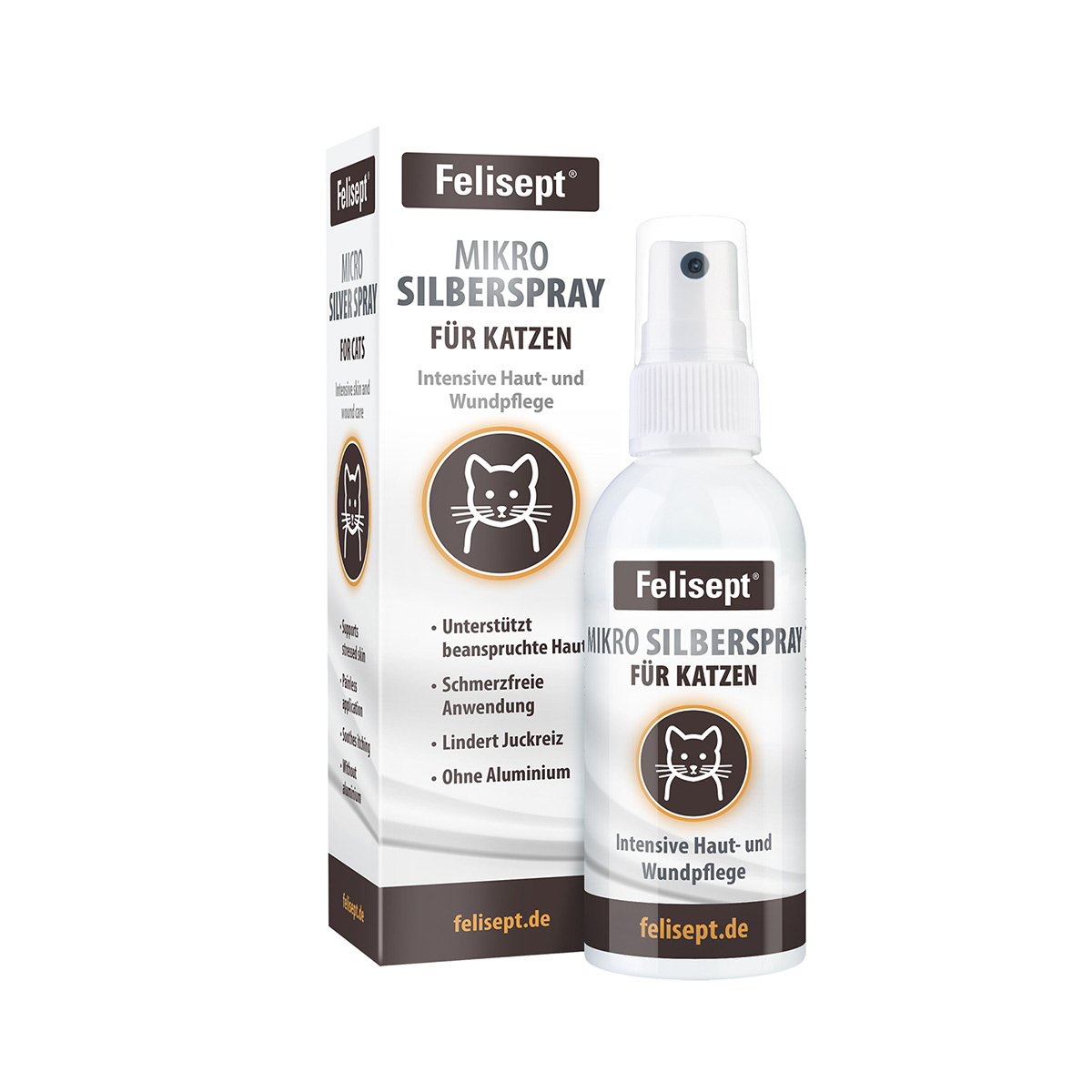 Felisept Mikro Silberspray für Katzen 75ml