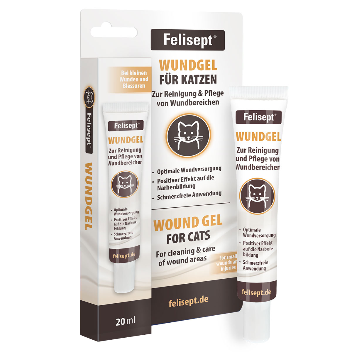 Felisept Wundgel für Katzen 20ml