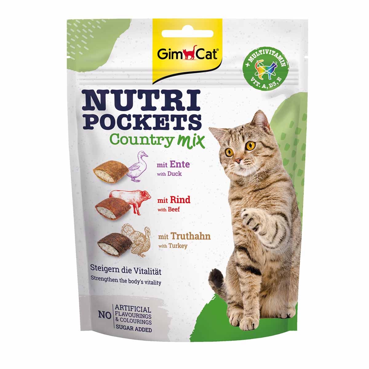 GimCat Nutri Pockets Country-Mix 5x150g